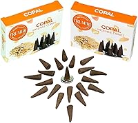 Vista 6 de TRUMIRI Copal Incense Cones - Total 20 Cone Incense - Dual Pack of 10 Insence Cones - Incense Cones Scented - Cone Incense Scents - Insense Cones