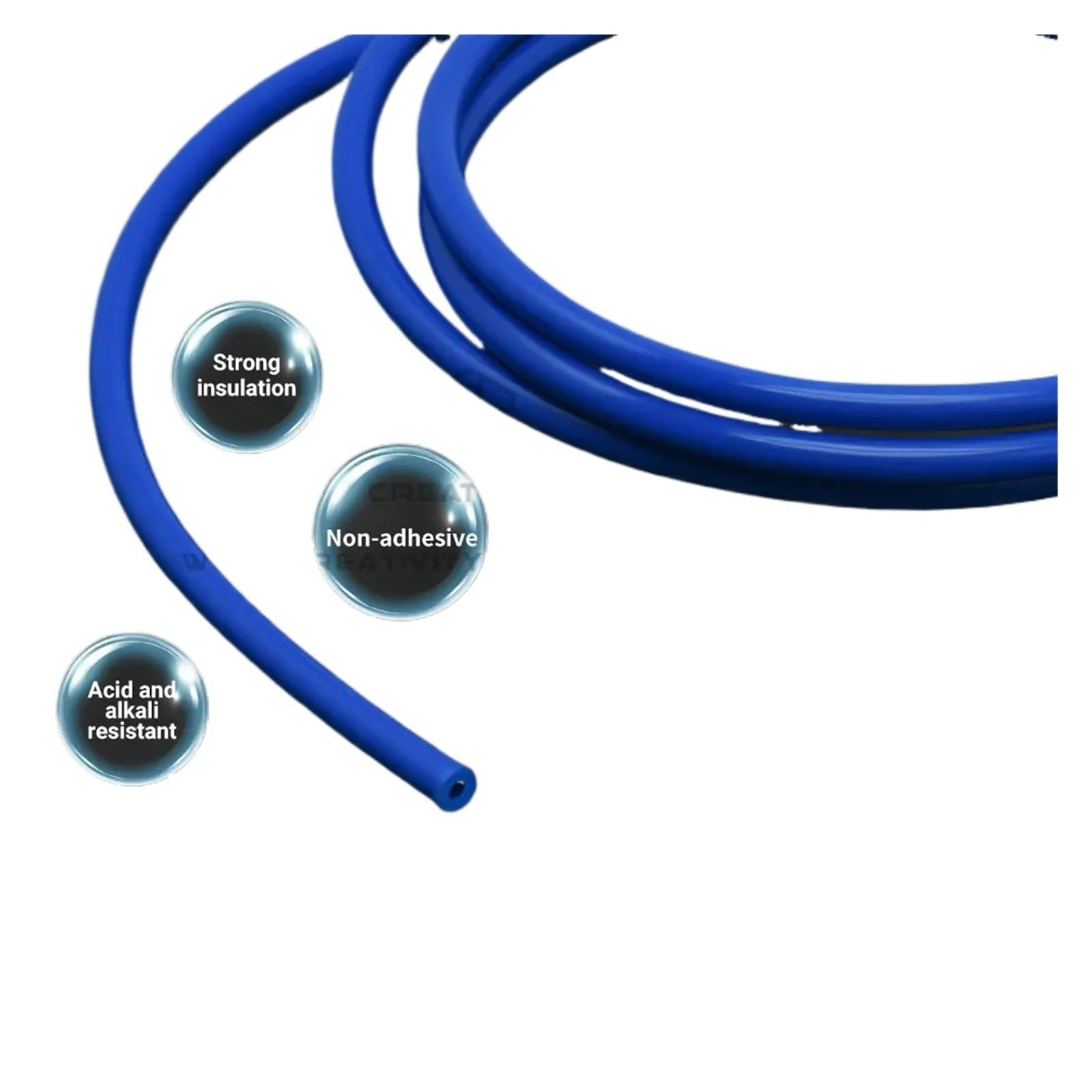Tubo de PTFE 1M ID 1,9mm OD 4mm for impresora 3D extrusora Bowden