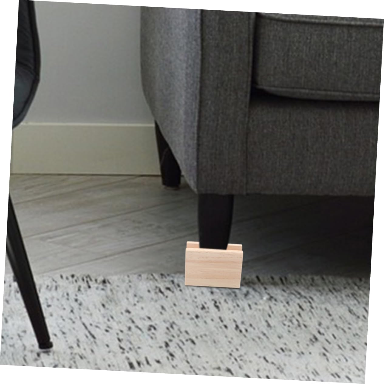 Gadpiparty 2Pcs Heavy Duty Furniture Risers Durable Bed Raisers for Increased Stability Storage Slip Design for Sofas Tables and Beds Elevate Furniture Height Effortlessly