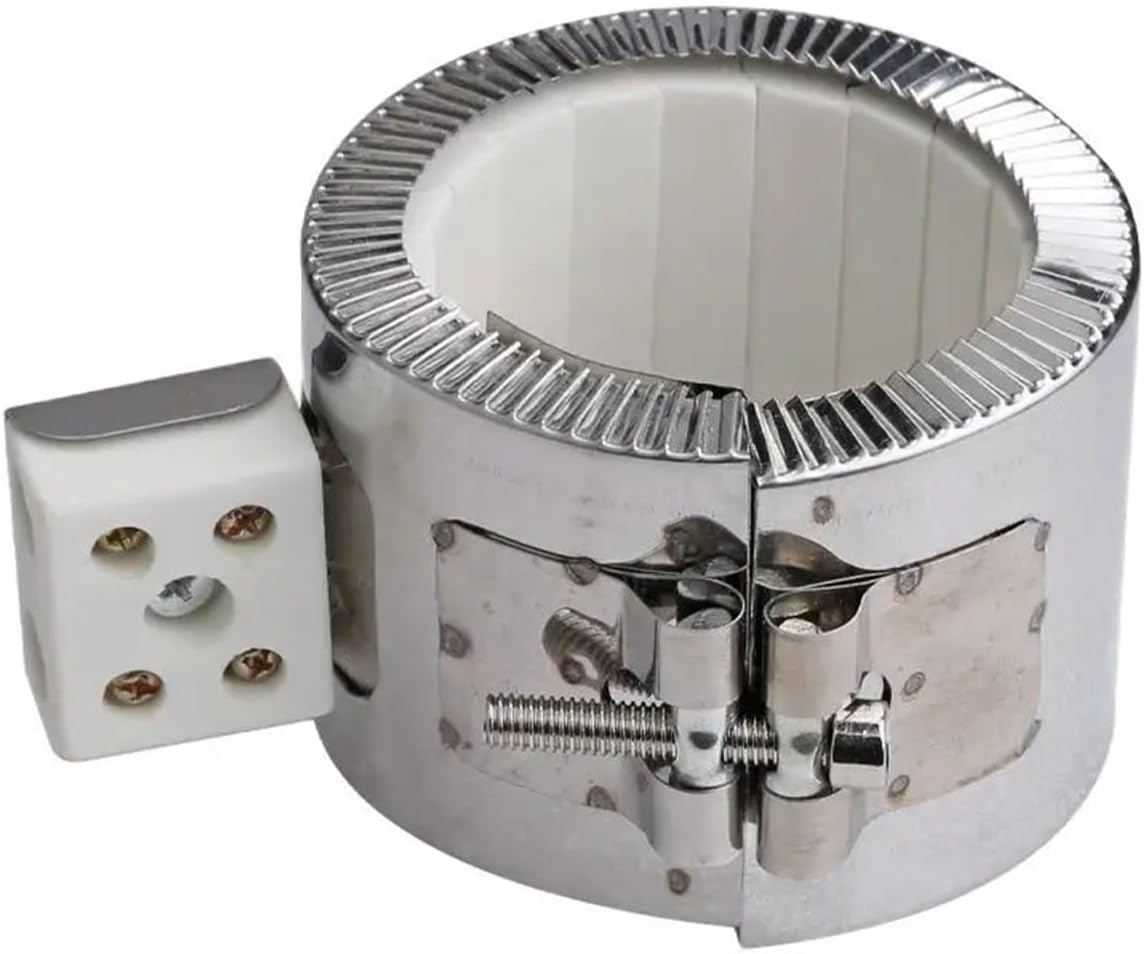 35X35mm/35x55mm/35x90mm Ceramic Band Heater - AC220V 190W/300W/490W Heating Element for Injection Molding Machine(35X35mm 190W)