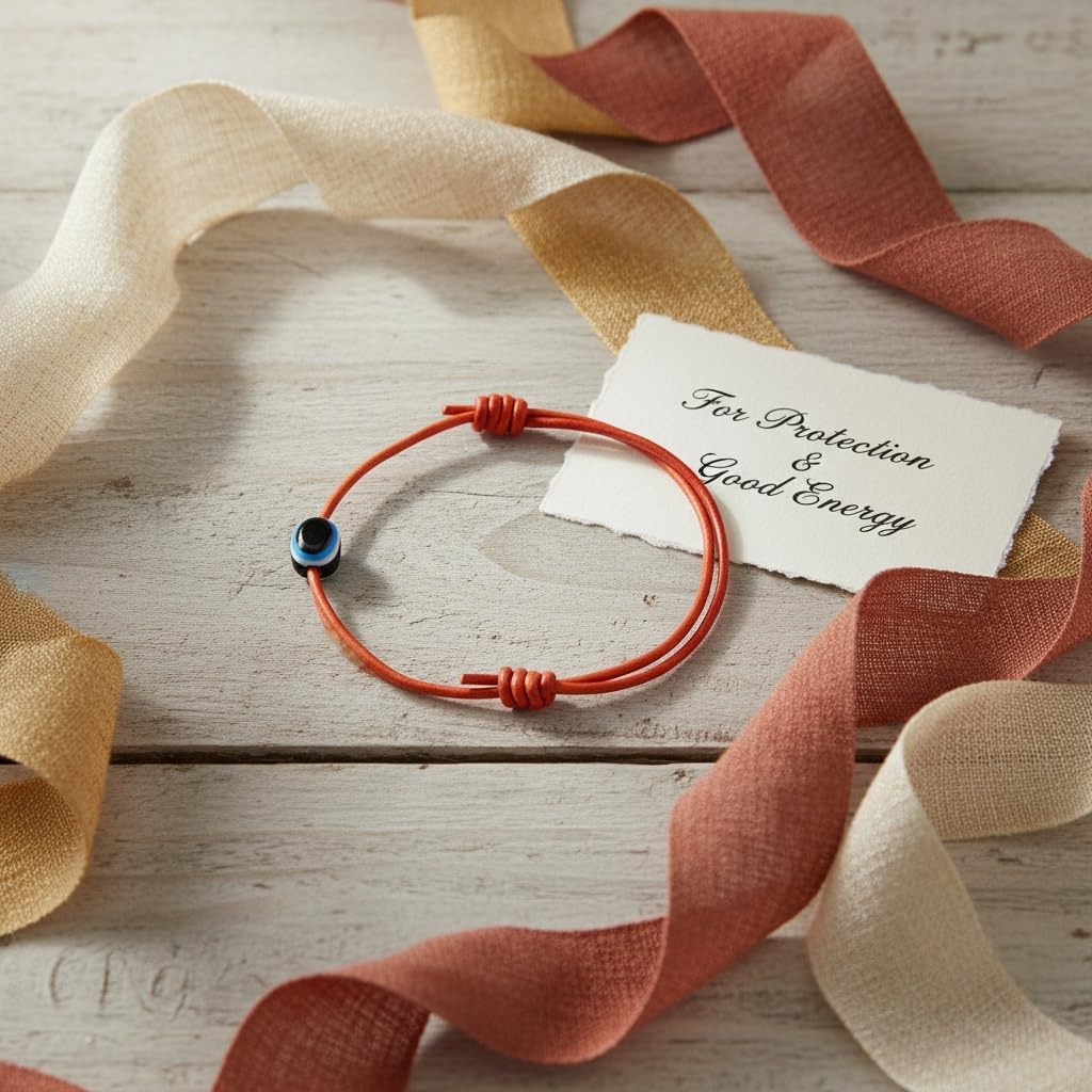 GENIQUE Real/Genuine Leather Bracelet for Men, Adjustable Mens Leather Bracelet, Leather Cord Bracelet - Image 3