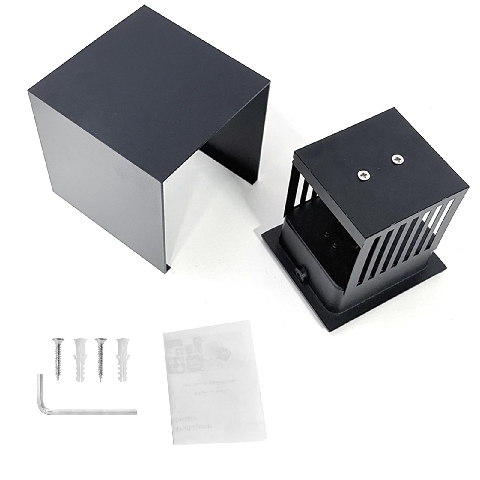 YWBL-WH Lampada da Parete Smart RGB, Applique da Esterno in Alluminio