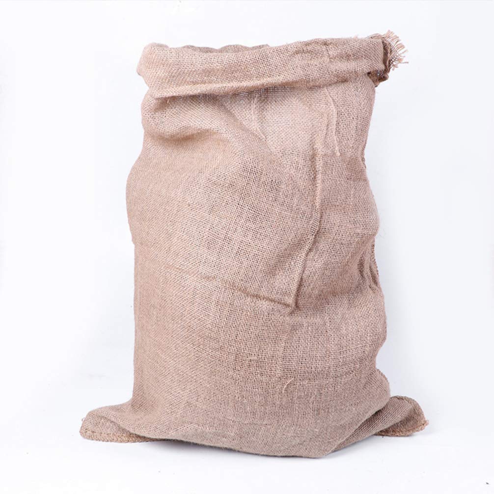 Yardwe Paquet de 5 Sacs de Pommes de Terre Et de Légumes de de 40 Cm X 60 Cm Sac de Jute Adapté Aux Pommes de Terre Aux Légumes à La Protection des Plantes Et à La