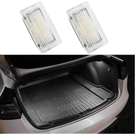 Motrobe Ultra-bright Interior LED Lighting Car Lamp Trunk Light Kit for Tesla Model 3/ Model Y/Model X/Model S(2pcs) 2016-2021
