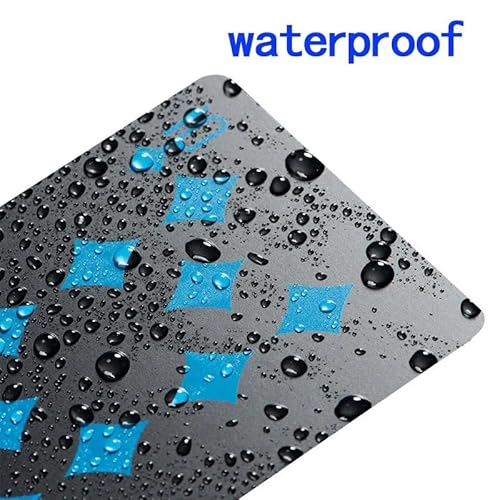 Baralho Black A Prova D'agua Preto Poker Mágica 54 Cartas