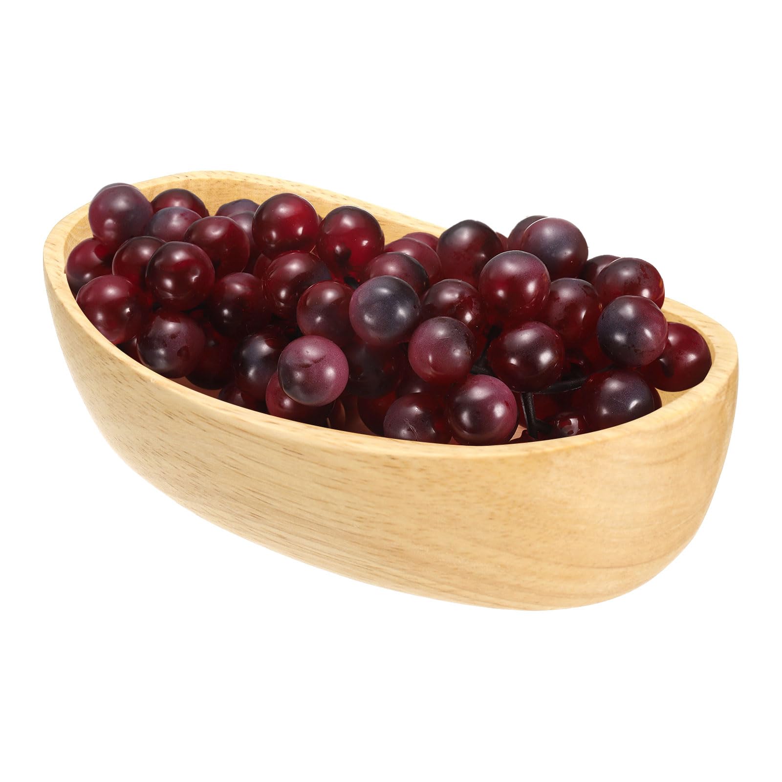 Plateaux de service portables en bambou pour apéritifs et fruits