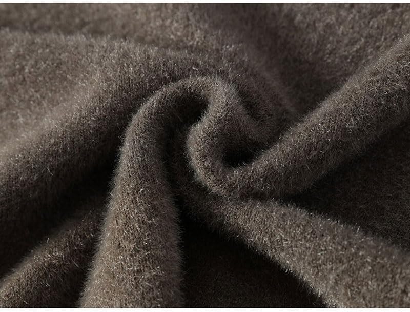 Men's Casual Round Neck Sweater Base Knit Oversized Loose Sweaters