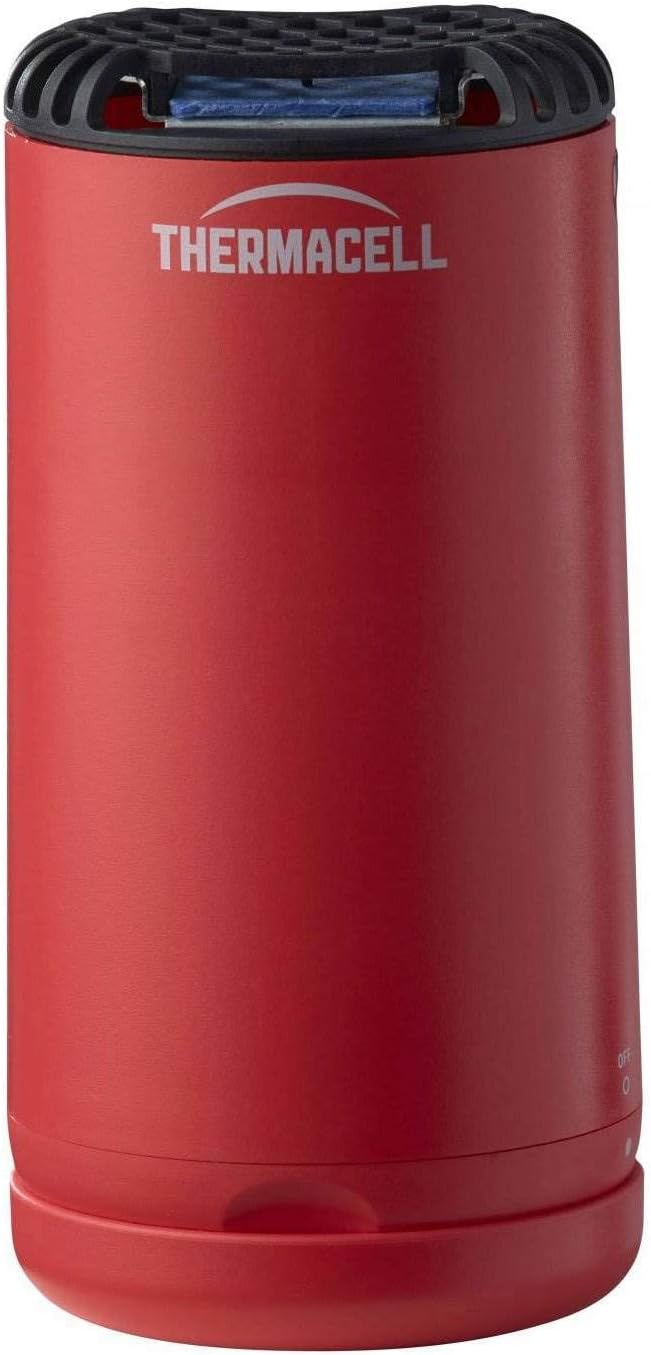 Thermacell Patio Shield Mosquito Repeller, Graphite; Effective Mosquito Repellent for Patio; No Candles or Flames, DEET-Free, Scent-Free, Bug Spray Alternative; Includes 12-Hour Refill