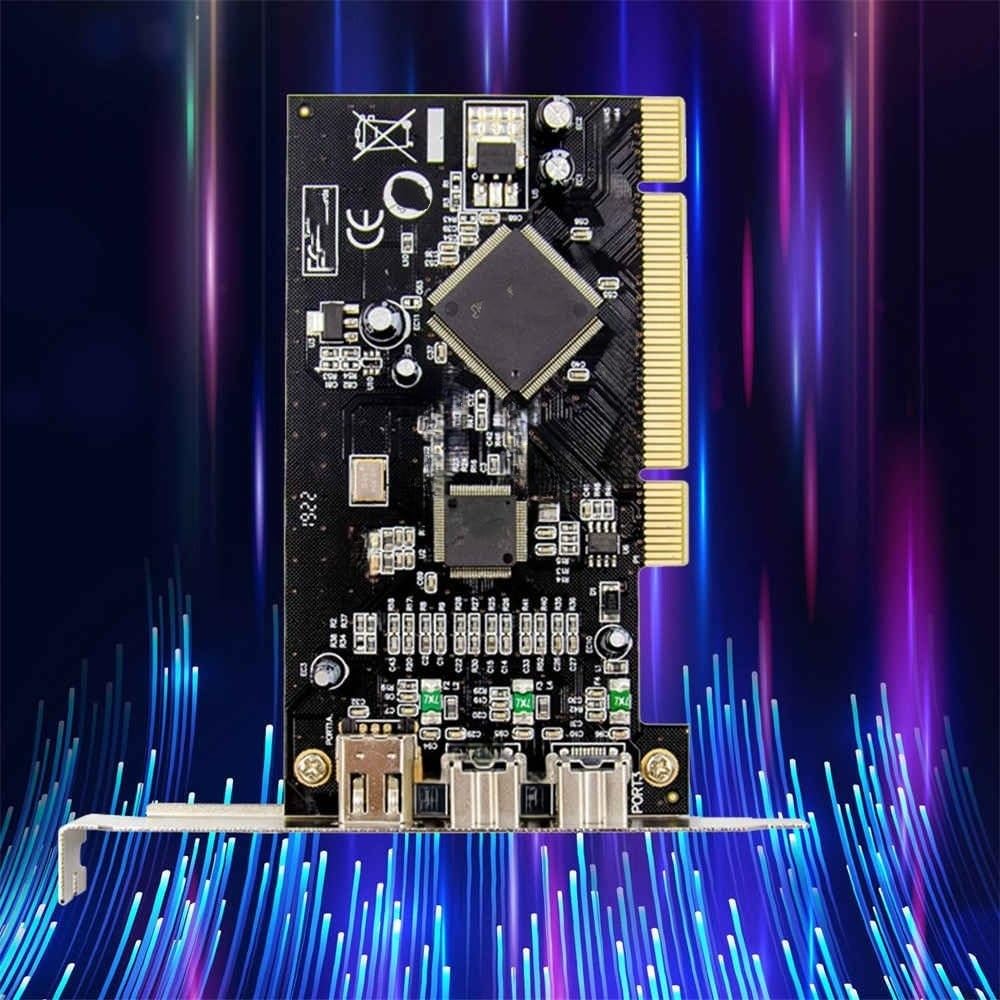 PCI 1394A/1394B Video Capture Card, Compatible with 800 and 1394 adapters, High-Definition Video Capture Card Converter.
