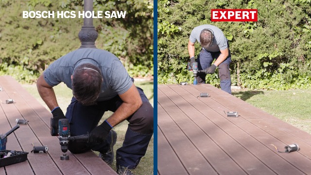 Bosch 1x EXPERT Construction Material gatzagen (voor Zachthout, Spaanplaat, 35 mm, Professional Accessoires Boor-/schroefmachines