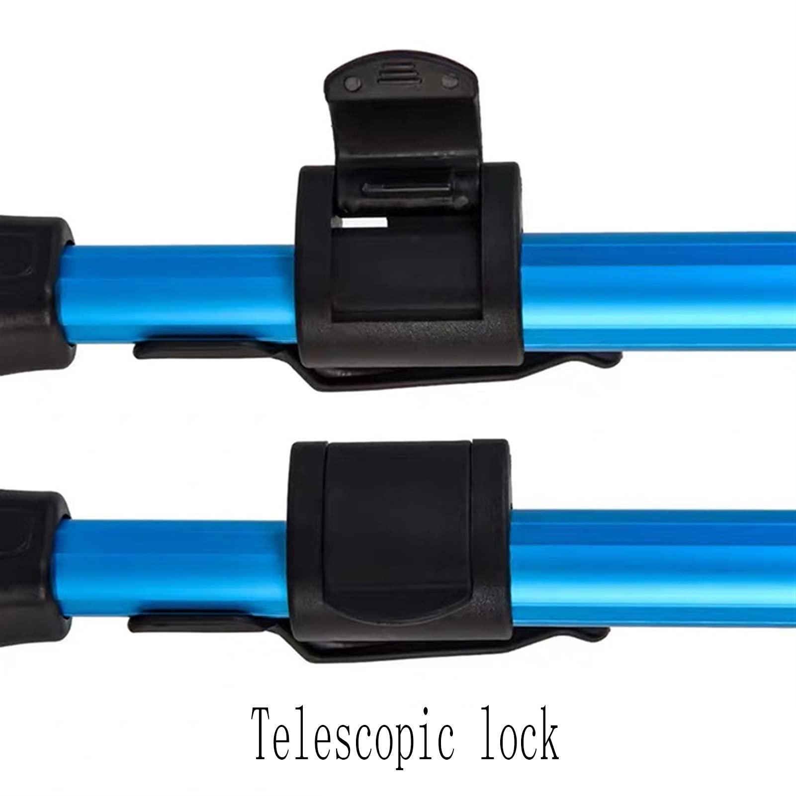 Liudan Red de Pesca Aleación de Aluminio Dip Red Rod Set Combinación de Pesca Red Plegable Telescópico Barra Triángulo Pesca Dip Net Accesorios de Pescar (Color : One Sections)