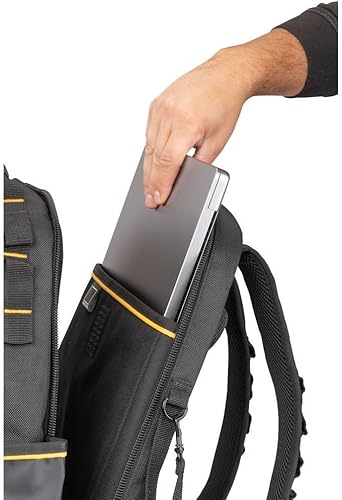 Miniatura 8 de DEWALT Mochila para herramientas, almacenamiento y organización de herramientas, duradera y resistente al agua (DWST560102)