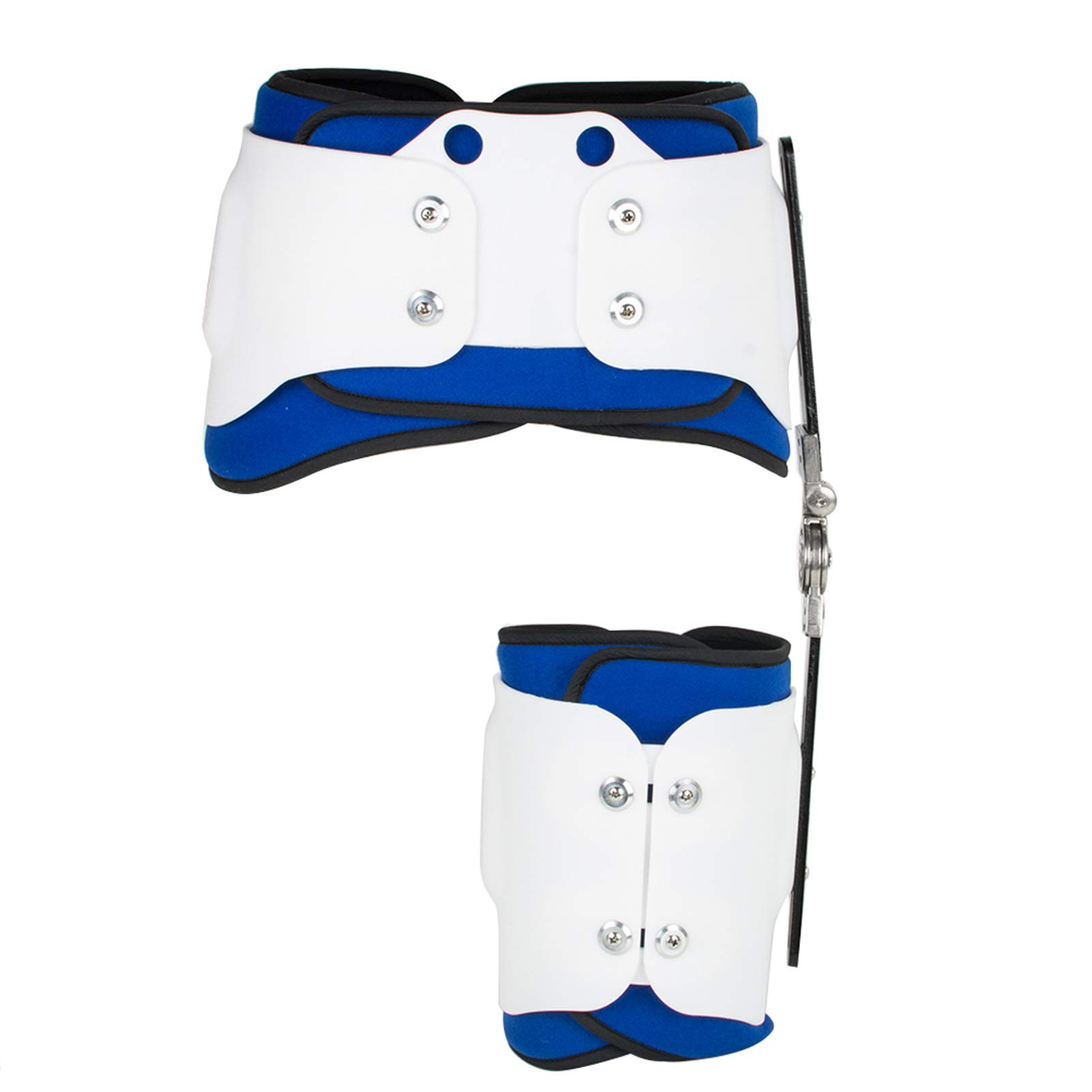 NGDFGR Hip Brace And Groin Support, Hip Stabiliser Corrector Support Brace Adult Hinged Hip Abduction Orthosis For Hip, Groin, Hamstring, Thigh, And Sciatic Nerve Pain Relief,White-Left