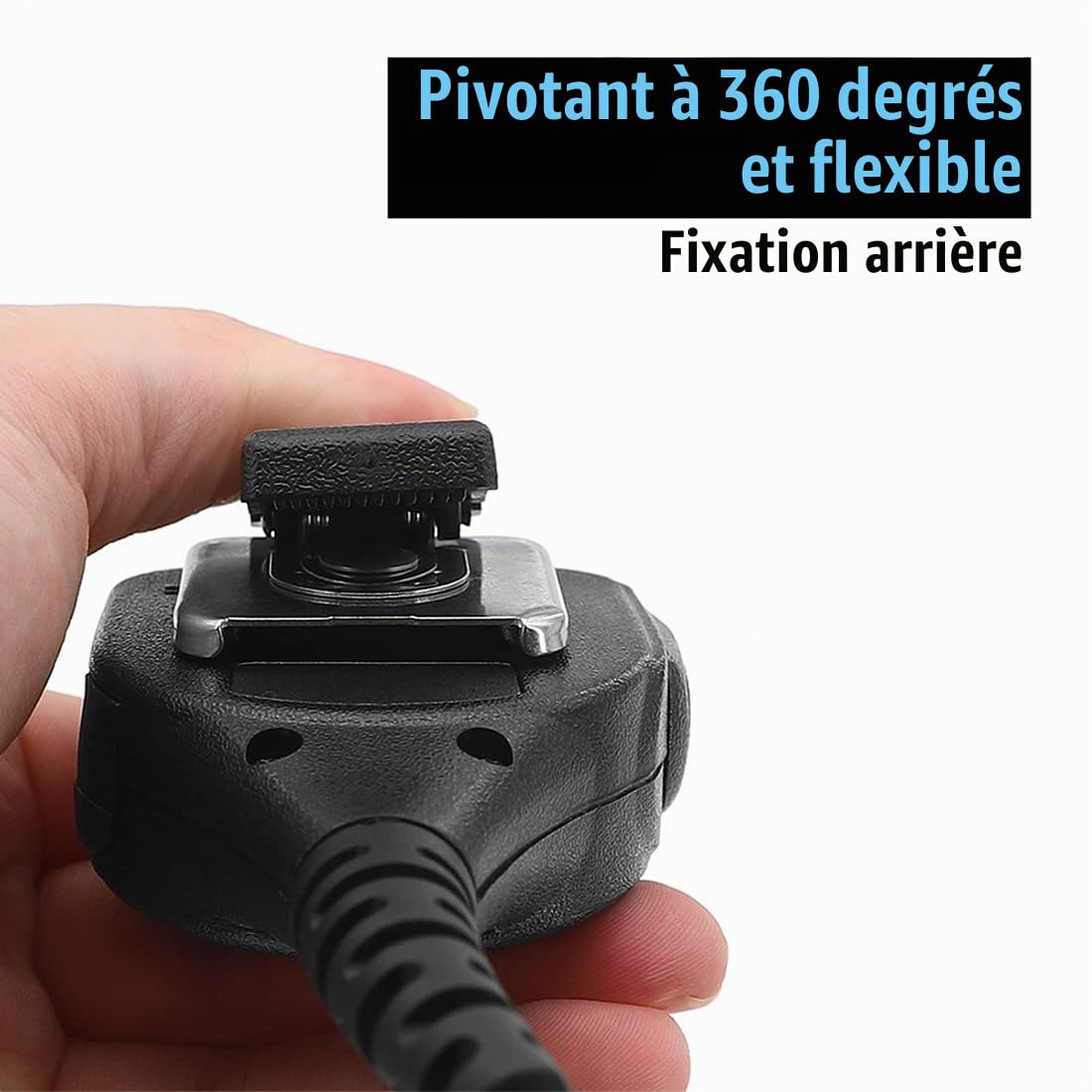 Microphone Compatible avec Motorola motoTRBO Radio DP3400 DP4400 DP4400e DP4600e DP4601 DP4801 MTP6650 Talkie-walkie étanche Haut Parleur PTT Multi-Broches
