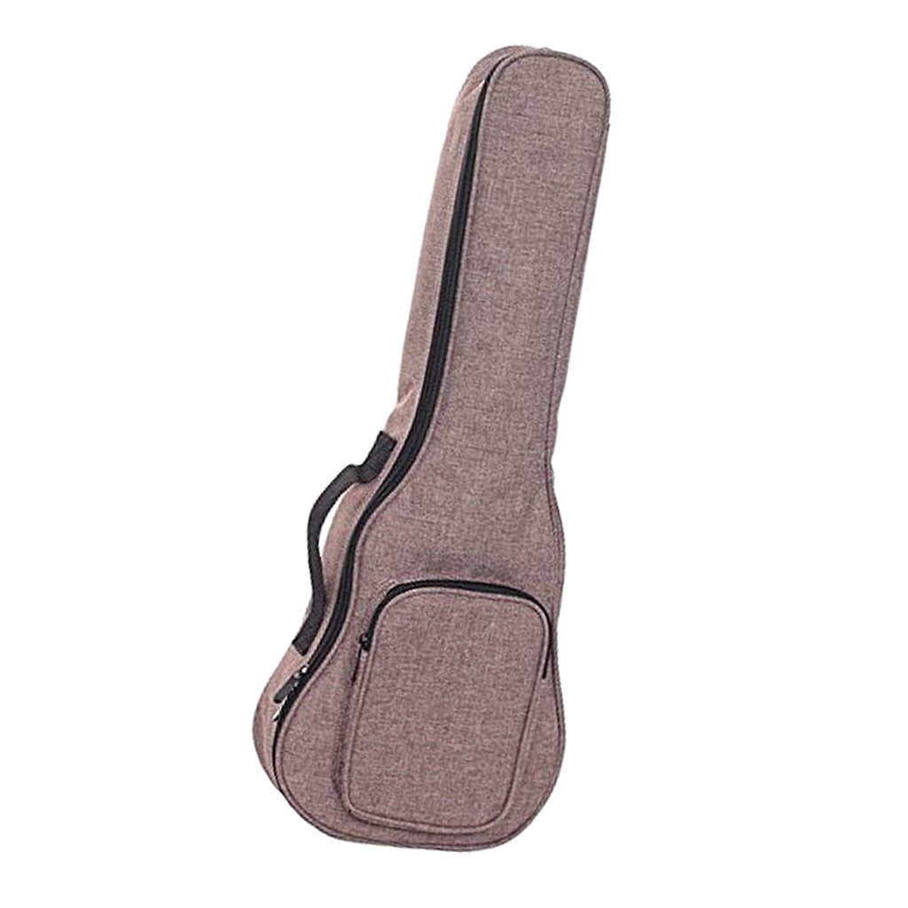 Nylonowa torba do przechowywania ukulele plecak pudełko 21 cali, 2 zestaw (szary), 21In