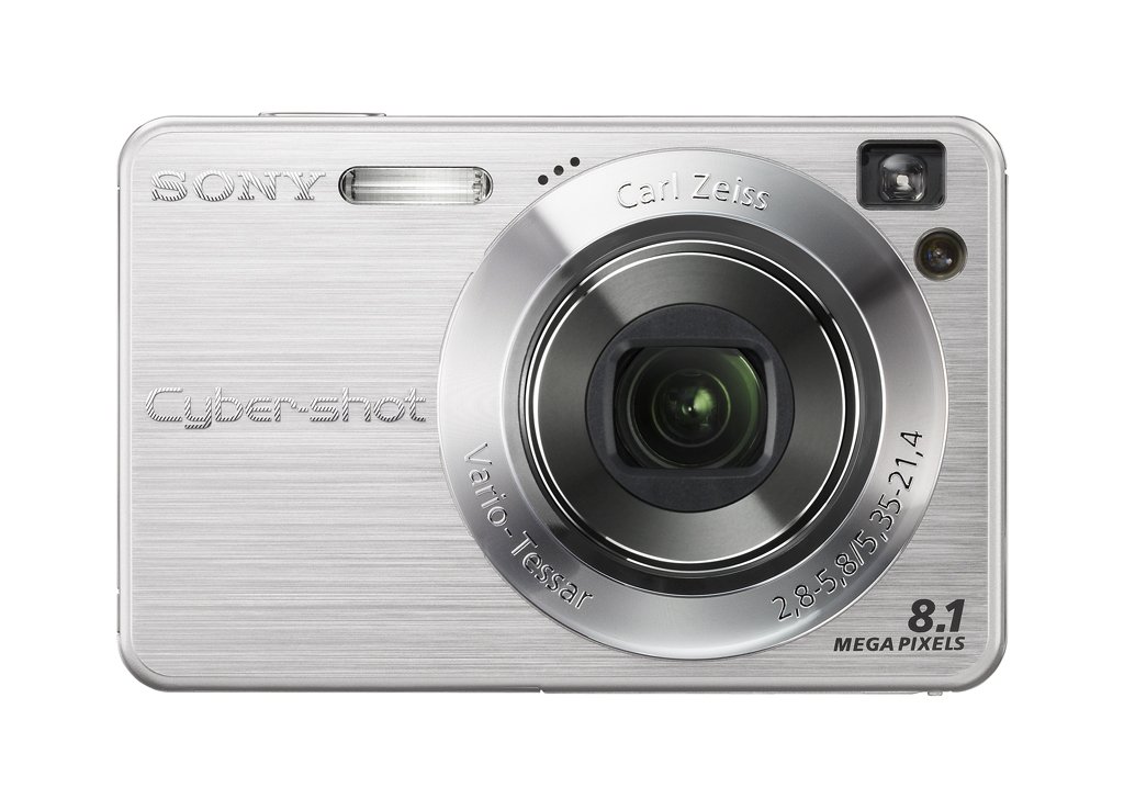 Sony Cyber-shot W130 Digital Camera - Silver (8.1MP, 4x Optical
