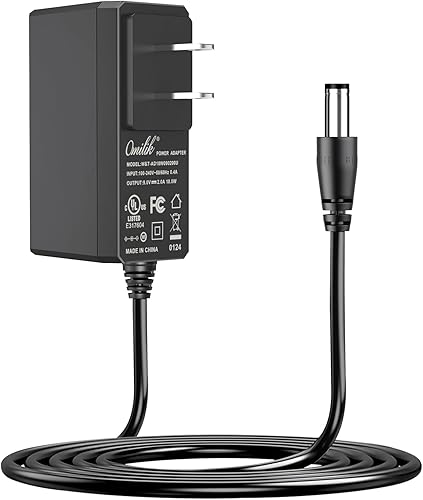 Miniatura 1 de Adaptador de corriente alterna de 9 V compatible con DYMO LabelManager 220P 150 LM500TS Cargador apto para DYMO LabelManager LM-160 LM 210D