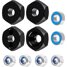 1/16 RC Car 12mm Wheel hex hub adapters for 1/16 Losi Mini JRX2 /JRXT RC Car Upgrade Part