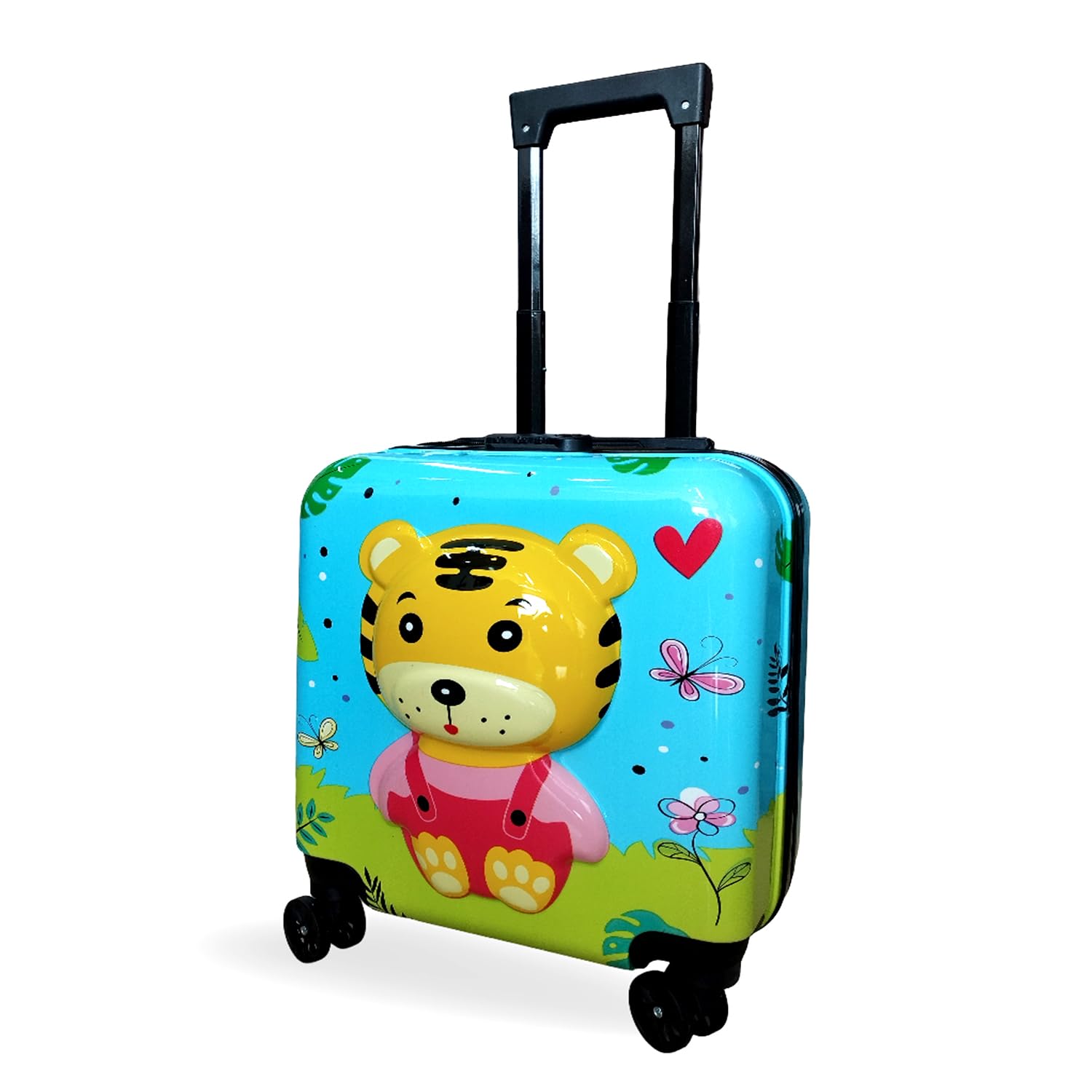 Kids Luggage Hard Shell Toddler Suitcase 3d Little Tiger 18