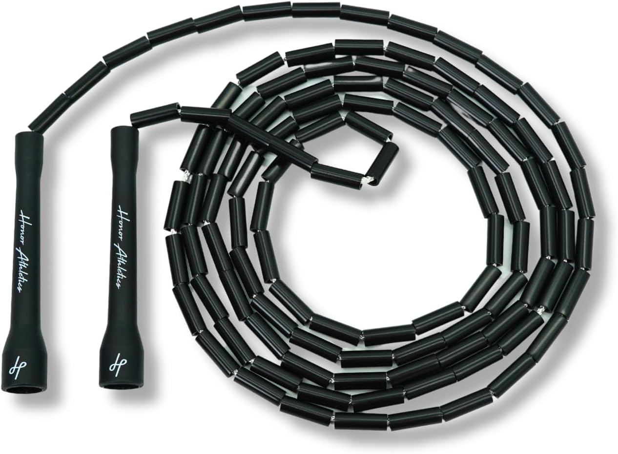 Honor Athletics 2.0 Beaded Jump Rope - Adjustable with Unbreakable ...