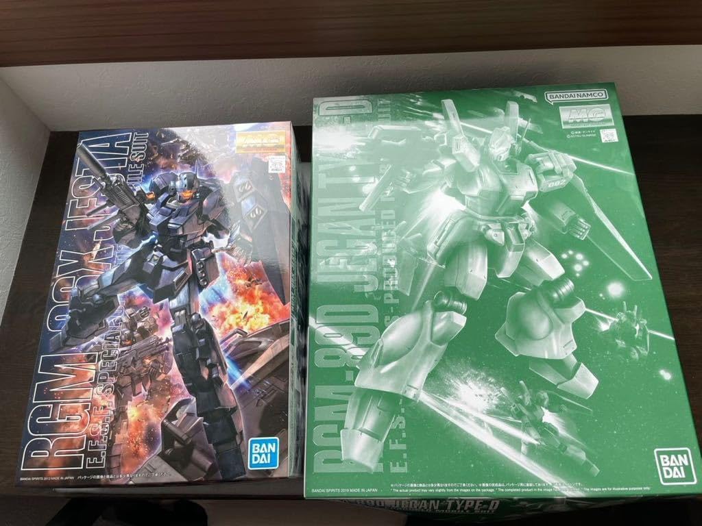 プレミアム MG 1/100 ジェスタ ジェガンD型 2点セット UC