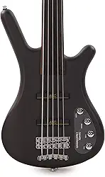 Rockbass 1505080301CAALDAWW Corvette Basic 5 Fretless Nirvana Preto