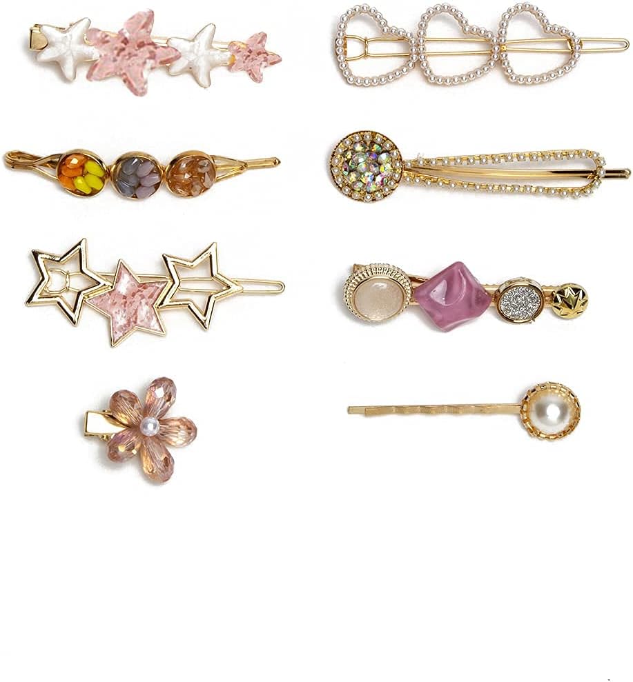 YouBellaJewellery Hair Accessories Stylish Combo of Hair Pin Hair Clip for Girls and Women (Multi-Color) (Style 2)