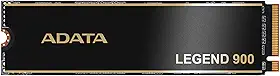 ADATA SSD de 1 TB Legend 900 PCIe Gen4x4 NVMe M.2 SSD interno para jogos até 7.000 MB/s compatível com PS5 (SLEG-900-1TCS)