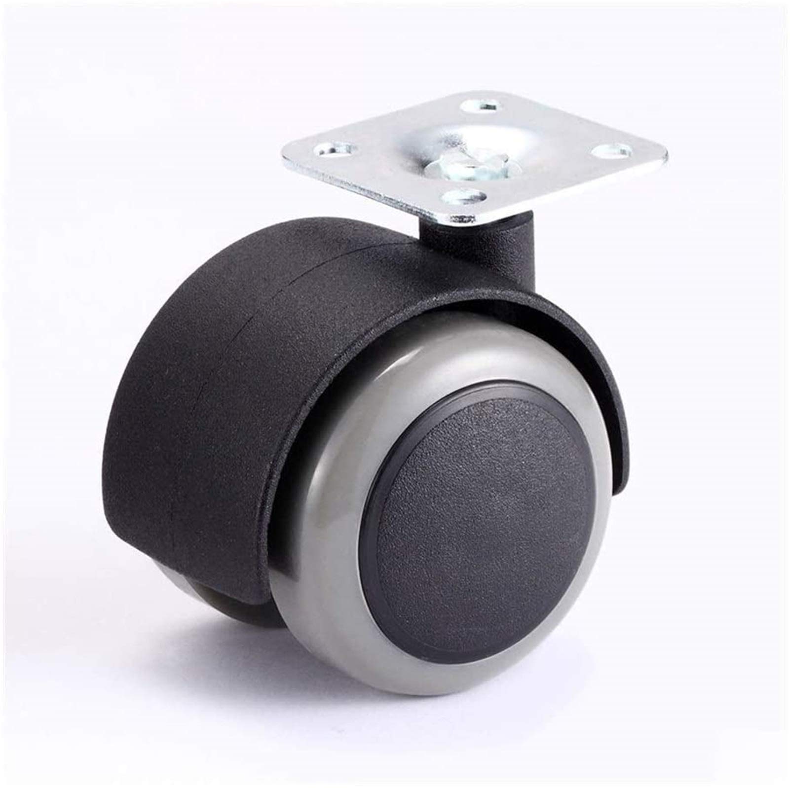 Carrello for mobili Castor Heavydruty 50 kg Castore girevole CASTOR UNIVERSAL MUTE PEDIA RUOTA RUOTA RUMIA 2 "M8 Ruote for mobili di ricambio Ruote Ruote Gomma Freno in gomma Fai da te Pezzi di ricamb