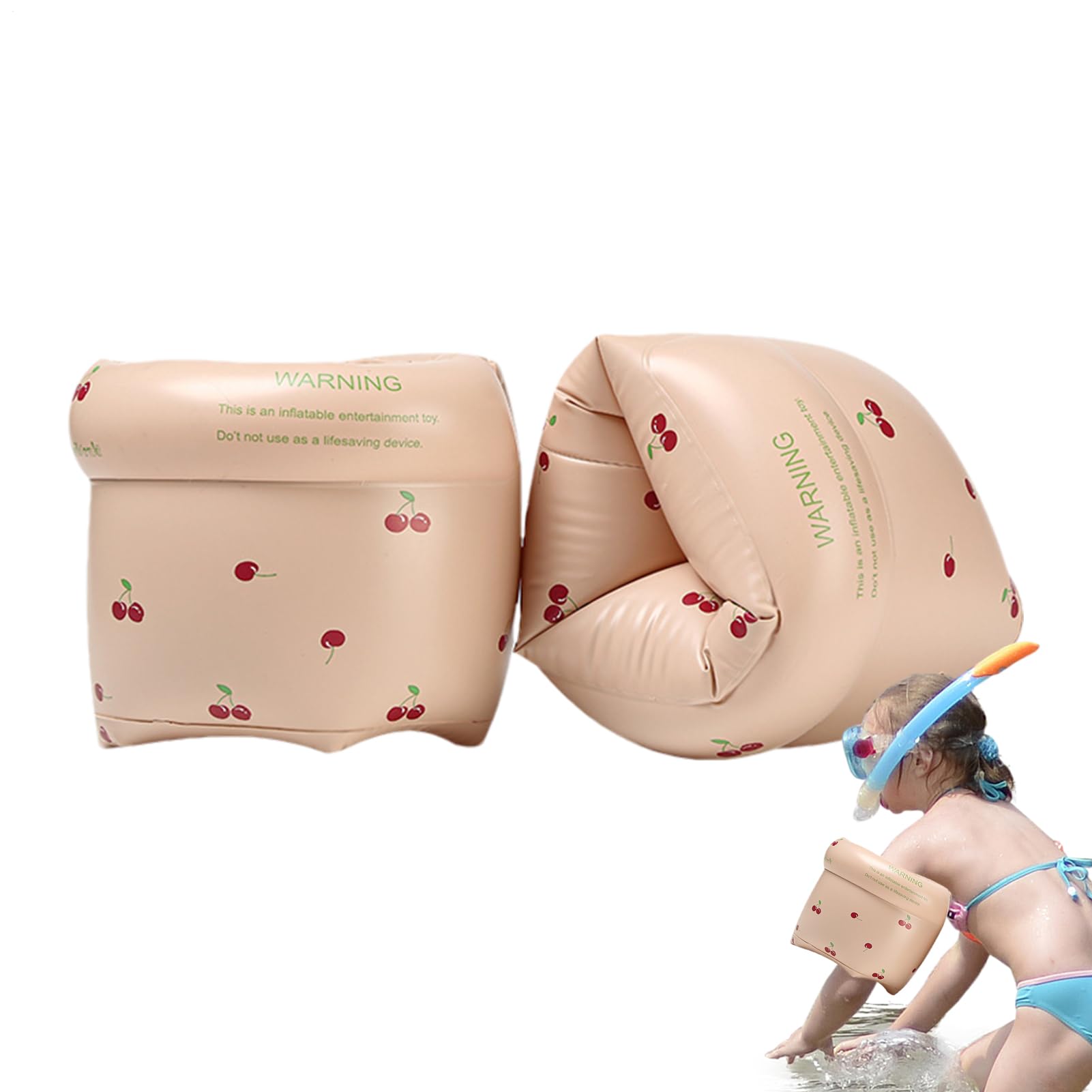 Kids Arm - Round Water Sleeve Roller Armband With Double,Soft Comfort Pool, 22x16.5x13.5cm Inflatable Swim Rings, Swimming Pool Accessories For Safe Water Play