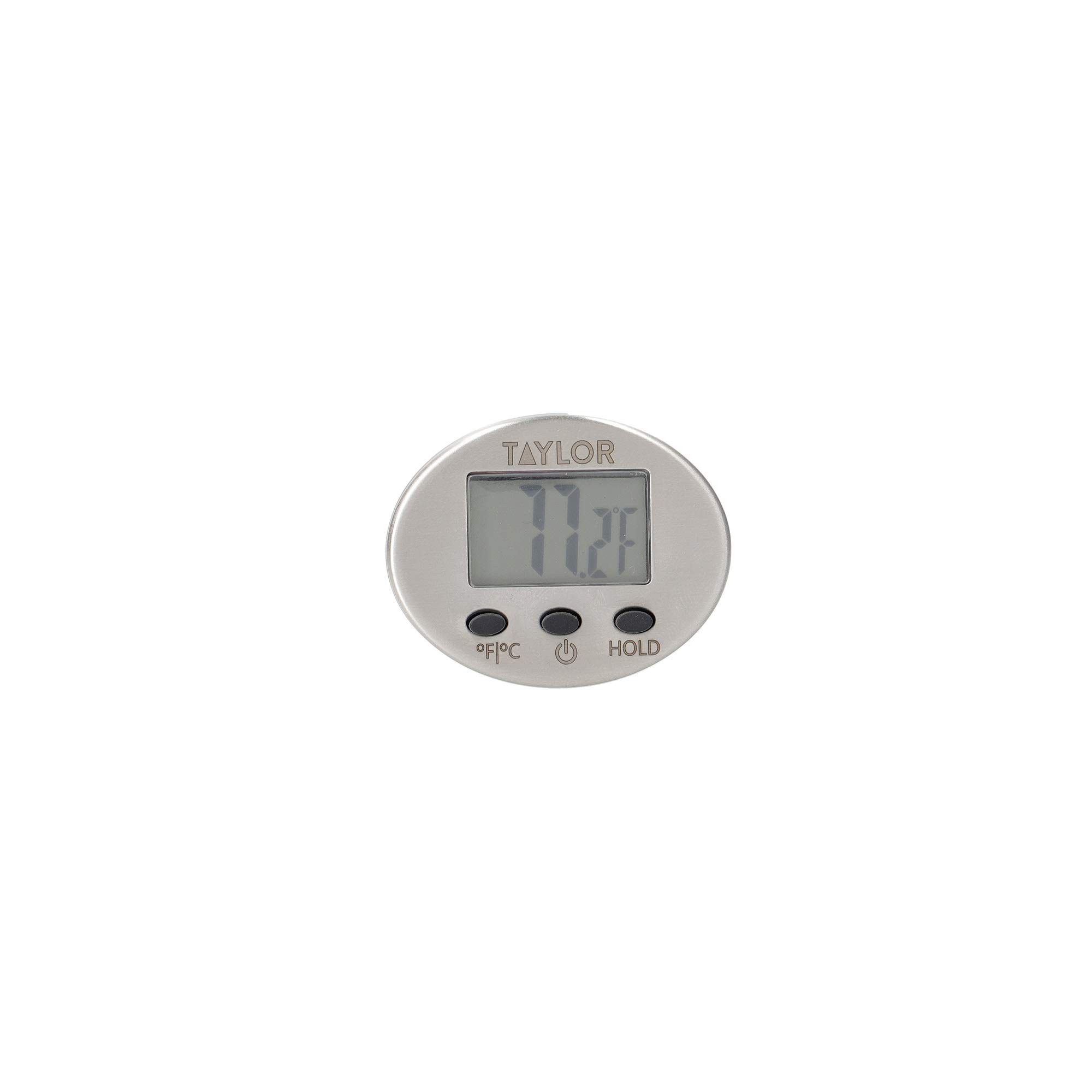Taylor Pro cyfrowy miernik temperatury z osłoną ochronną, stal nierdzewna, zakres od -40°C do 232°C