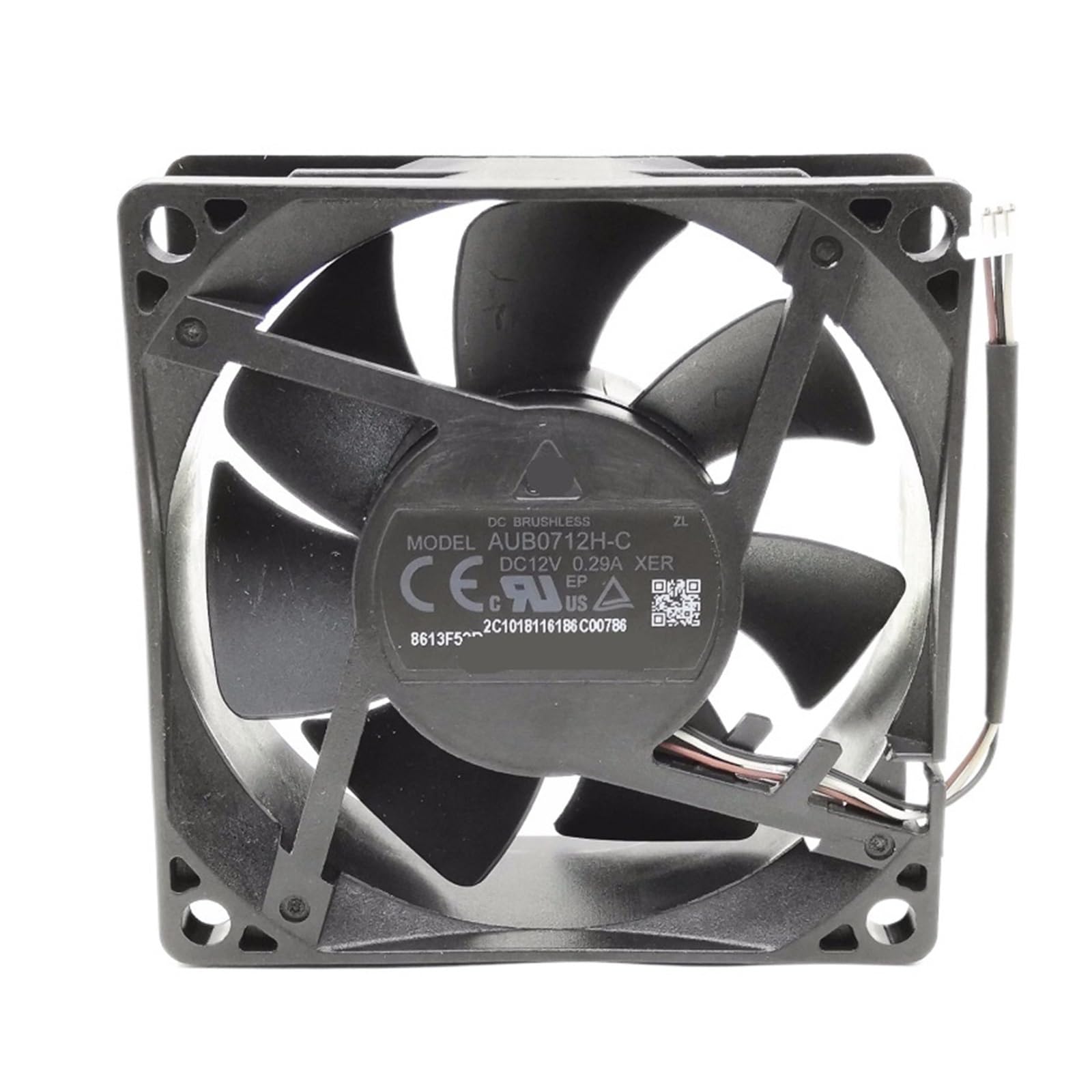 UITGVDQAT AUB0712H-C fan DC12V 0.29A Cooling Fan(PH2.0)