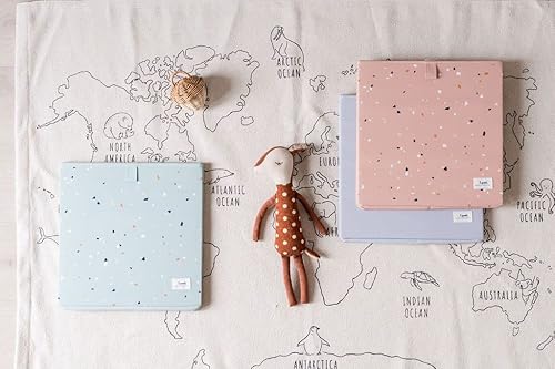 Miniatura 4 de 3 Sprouts Cubo de almacenamiento de tela reciclada, organizador plegable de 13 pulgadas para sistemas de estanterías de cubos, cubos para niños,