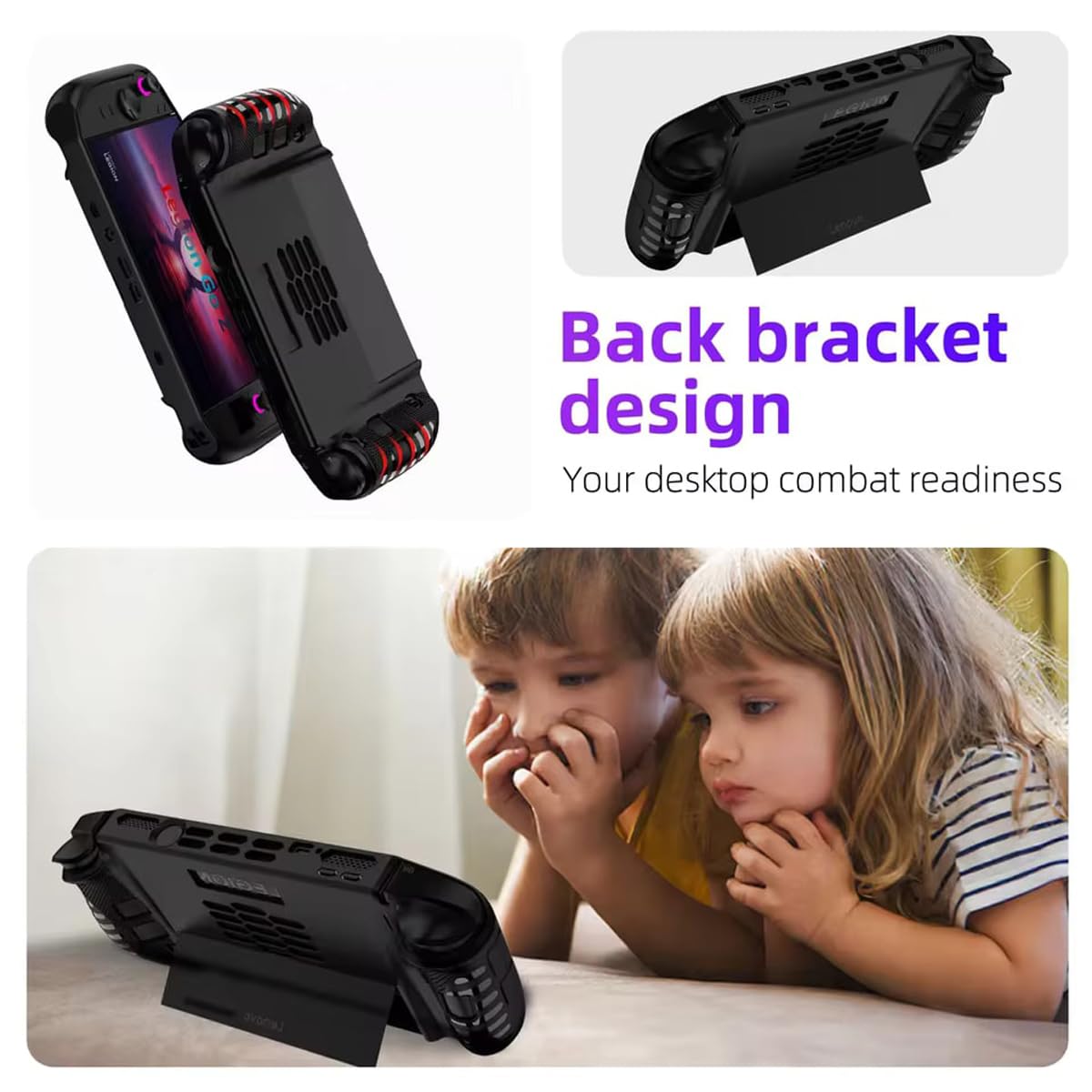 Locofun Schokbestendige Beschermhoes Voor Lenovo Legion Go 2 – Slanke TPU Siliconen – Past Perfect & Licht