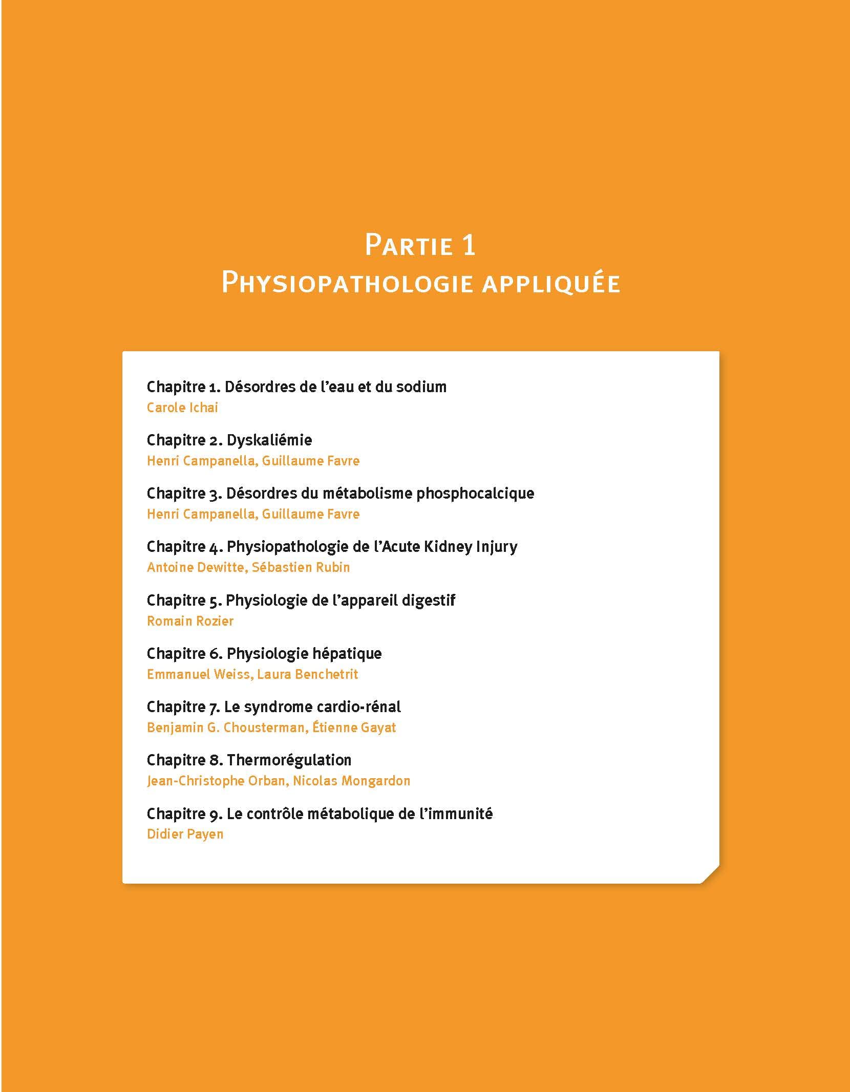 Manuel de nutrition, métabolisme et pathologies digestives appliqués en anesthésie-réanimation et médecine péri-opératoire