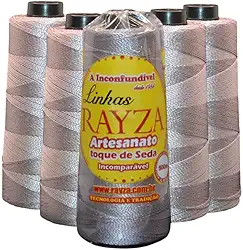 Linhas para crochê Rayza Artesanato Grossa tex 288 - Cor 078 Lilac