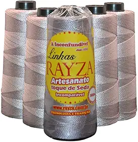 Linhas para crochê Rayza Artesanato Grossa tex 288 - Cor 078 Lilac