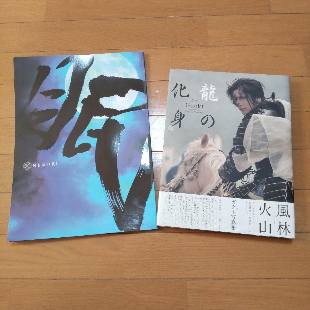 Gackt　　パンフレット写真集エッセイ・・まとめて Amazon.co.jp: GACKT 写真集 パンフレット 会報誌 12点 セット