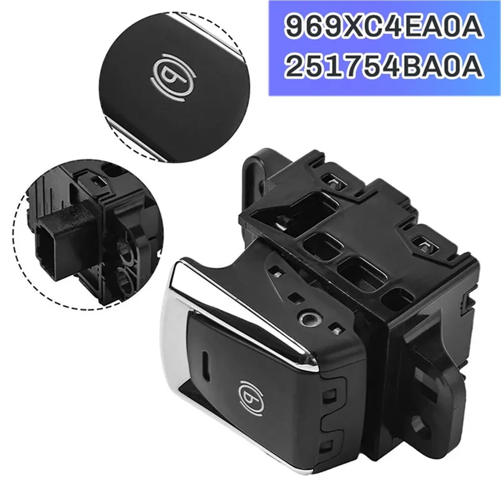 Auto Auto Freno a Mano Elettrico Commutatore Pulsante del Freno a Mano 969XC4EA0A per Nissan X-Trail T32 Qashqai 2014-2018 Auto Elettronica Freno a Mano