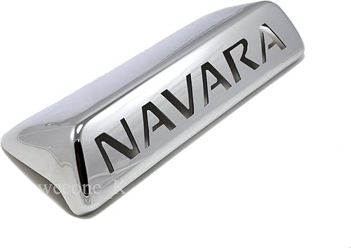 K1AutoParts - Cubierta cromada para luz de freno para Nissan Navara D40 Frontier 2005-2013