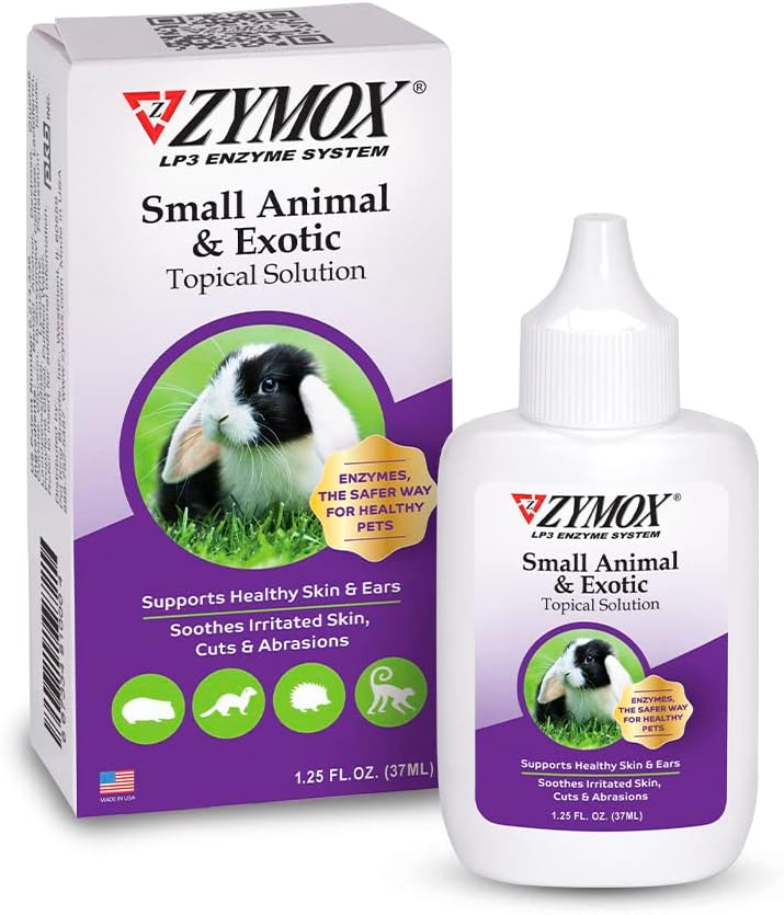 Zymox Small Animal & Exotic Topical Solution, 1.25 oz