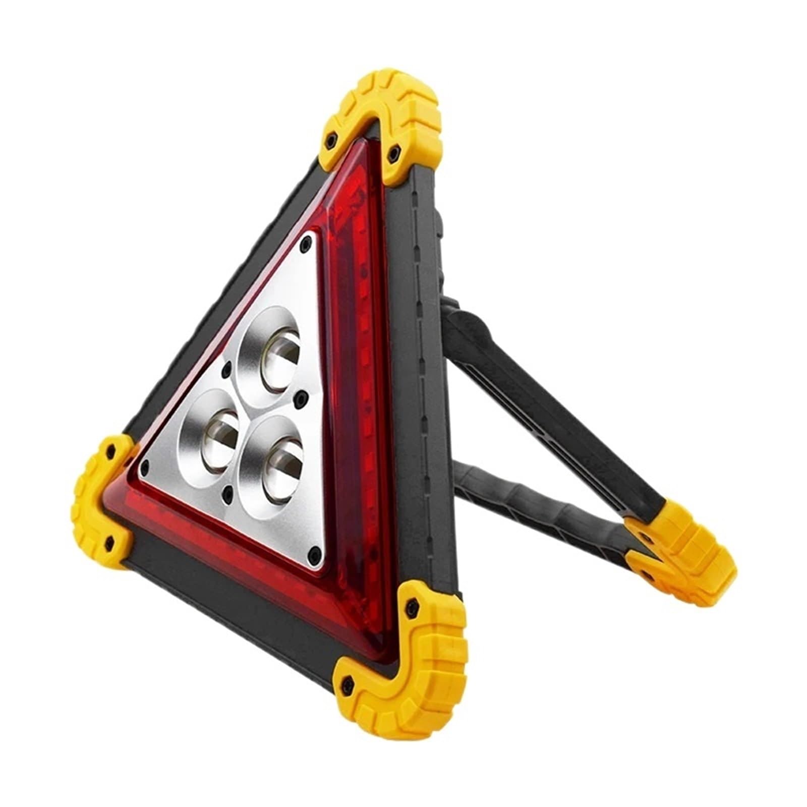 Car Warning Triangle Rechargeable Emergency Light 4 Modes Warning Hazard Trilight Triangle for Vehicle Breakdown Car Safety