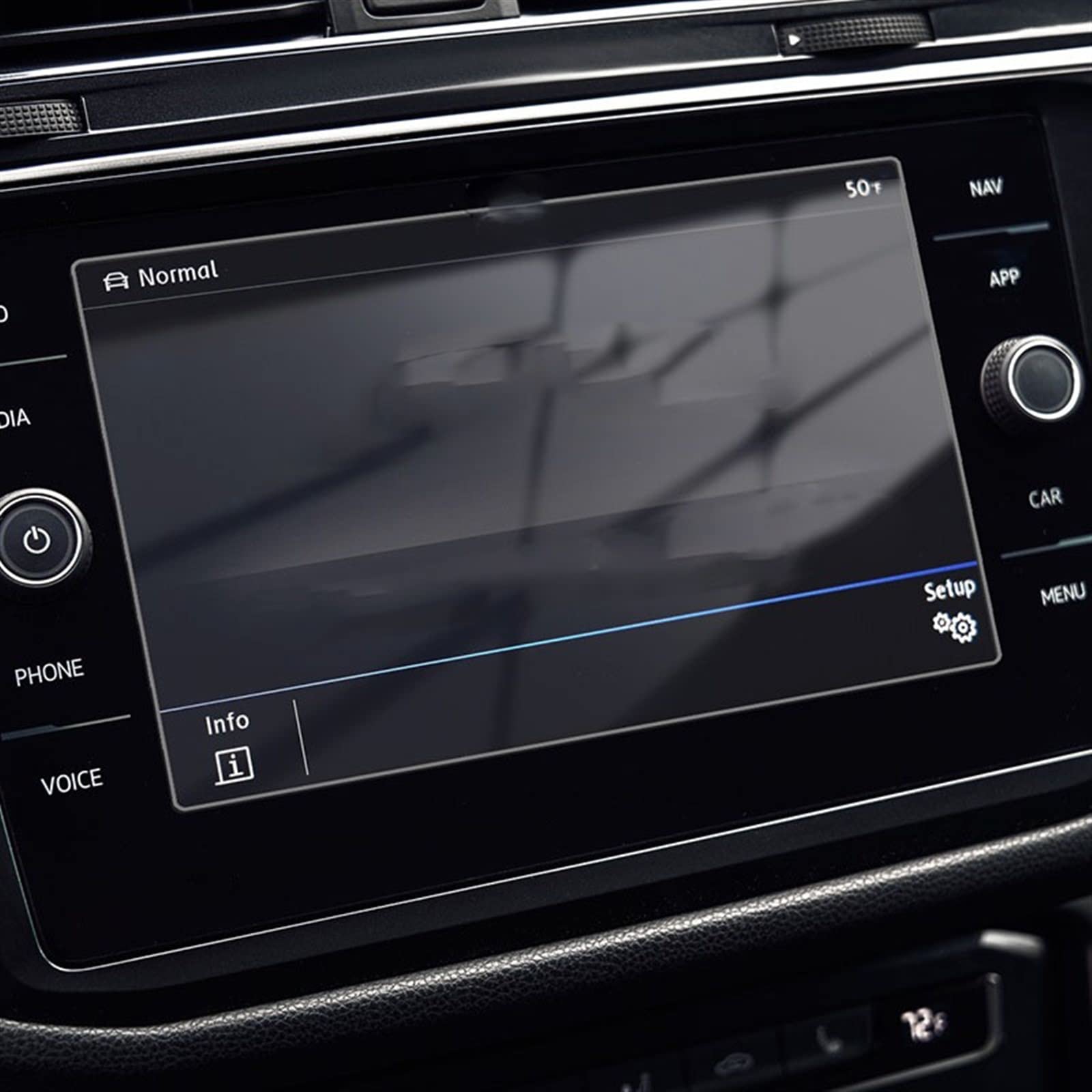 Protection Écran Tiguan MK2 Film Verre Trempé pour Voyager sans Rayures
