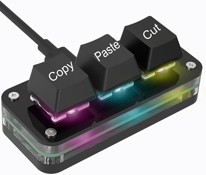 Amazon.com: NOVVAOGO Copy Keyboard, Cut Copy Paste Keyboard, One Handed ...
