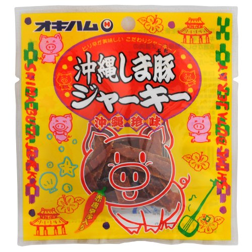 オキハム 沖縄しま豚ジャーキー 12g