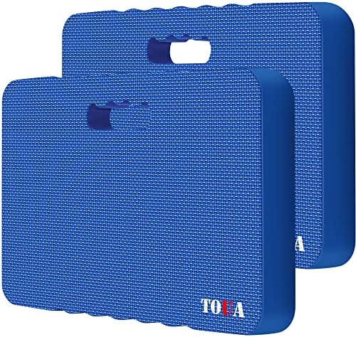 Garden Kneeling Pad, Kneeling Mat for Gardening, Bath Kneeler for Baby Bath, Large Support Knee 17.8x11x1.5 Thick High Density Foam Protective Knee, Knee Pads for Gardening, Planting 2 Pack