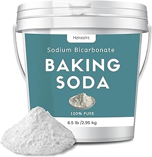 6.5 lb Baking Soda Powder Bulk, Premium Sodium Bicarbonate Powder, 100% ...