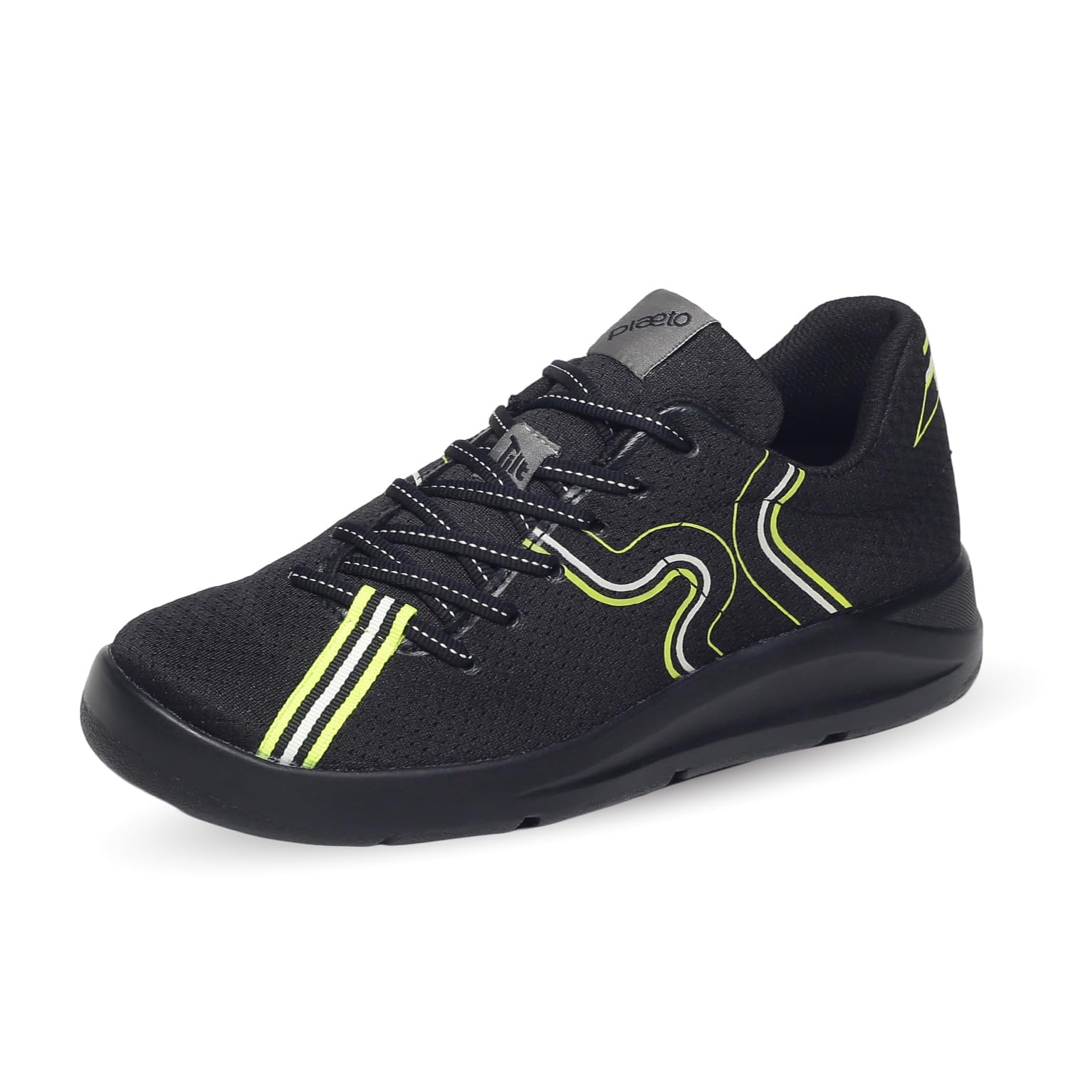Plaeto Route 44 Multiplay Sports Shoes, 12 UK Black/Yellow (B0CY1G17SF) Amazon Price History, Amazon Price Tracker