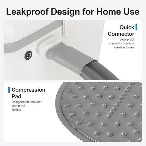 Miniatura 2 de Máquina de terapia de frío para hombro después de la cirugía con temporizador programable, panel en bucle, máquina de hielo para reemplazo de