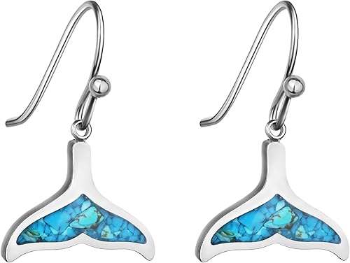 Aretes tipo dormilona con diseño de océano para mujer, diseño de estrella de mar, delfín, arena, dólar, aretes de playa delicados para mujeres,